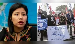 Exparlamentaria Indira Huilca sobre La Resistencia: "Lo que realiza este grupo no es hacer política"