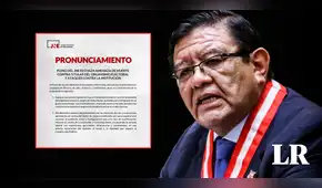 Pleno del JNE rechaza amenazas de muerte contra Salas Arenas: "Requerimos al MP una pronta acción"