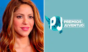 Shakira será galardonada como "agente de cambio" en los Premios Juventud 2023