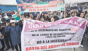 Paro en el Mercado Mayorista de Lima podría ser indefinido