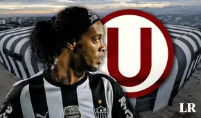 Excapitán de la U se luce con Ronaldinho en inauguración del nuevo estadio de Atlético Mineiro Excapitán de la U se luce con Ronaldinho en inauguración del nuevo estadio de Atlético Mineiro