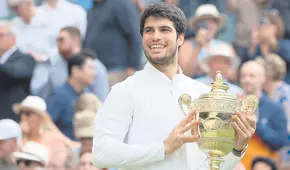Carlos Alcaraz, el nuevo rey de Wimbledon
