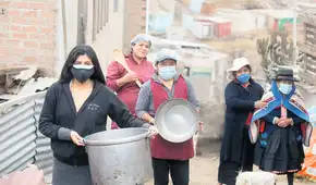 Ollas comunes sirven menos raciones por la crisis alimentaria Ollas comunes sirven menos raciones por la crisis alimentaria