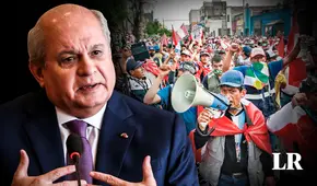 Pedro Cateriano sobre marcha nacional: "Hay un acoso político hacia los manifestantes"