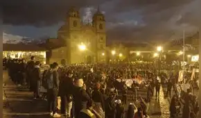 'Protestas en Perú': cientos de manifestantes de Cusco se unieron a la marcha contra Dina Boluarte 'Protestas en Perú': cientos de manifestantes de Cusco se unieron a la marcha contra Dina Boluarte