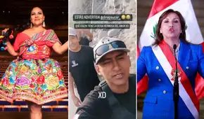 Manifestante confunde a Dina Boluarte con cantante folclórica: "¡Dina Páucar, te sacamos sí o sí!"