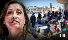 Puno: con olla común, ciudadanos en Juliaca continúan con protestas contra Dina Boluarte