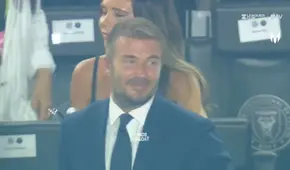 David Beckham y el emotivo llanto tras el golazo de Lionel Messi de tiro libre