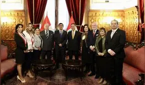 Presidente del Congreso rinde homenaje a Jaime Yoshiyama, involucrado en el caso Cócteles