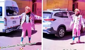 Payaso es captado dirigiendo el tránsito en Juliaca y se vuelve viral en TikTok: “Prefiero ese policía”