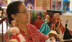 ¡Vestidas de Versace y Dior! Peruana tiene más de 700 Barbies en su enorme colección