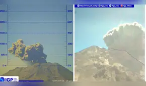 Alerta en Moquegua: reportan nueva explosión en el volcán Ubinas y emisión de cenizas