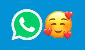 WhatsApp: ¿sabes el verdadero significado del emoji de una carita feliz con 3 corazones?