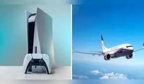 ¿Qué pasa si tratas de enchufar una PlayStation 5 al tomacorriente de un avión?