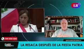 Augusto Álvarez Rodrich sobre mensaje presidencial de Dina Boluarte: "Solo es cumplidor"