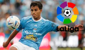 Jhilmar Lora estaría en la mira de club de LaLiga de españa tras brillar con Sporting Cristal
