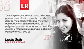 Transfobia desatada, por Lucia Solis Transfobia desatada, por Lucia Solis