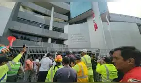 Denuncian que 130.000 familias se quedarían sin agua ni desagüe ante posible paralización de obra Denuncian que 130.000 familias se quedarían sin agua ni desagüe ante posible paralización de obra