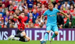 Manchester United empató 1-1 con Athletic Club con gol agónico de Facundo Pellistri