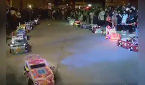 Niños transformers impresionaron en feria patronal de La Libertad: “Lo volvieron a hacer”