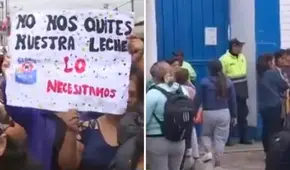 "De mala calidad": madres denuncian cambio de productos en vaso de leche de SJL