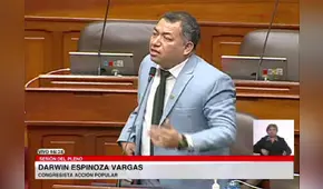 Darwin Espinoza: "Si María del Carmen hubiera postulado como vocera, solo tendría un voto"