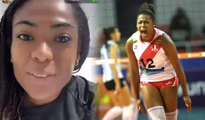 Ángela Leyva reveló por qué no juega en la selección peruana de vóley y retó a la Federación