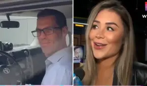 Así reaccionó Gustavo Salcedo tras ser consultado sobre la ‘Chama’ Alexandra Méndez