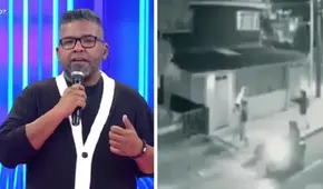 'Choca' Mandros revela que fue víctima del robo de su celular: “Aparecieron 2 con arma en mano”