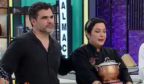 ¡Siempre juntos! Natalia Salas celebró su triunfo con su pareja, Sergio Coloma