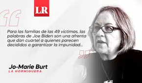 La carta de Biden, por Jo-Marie Burt La carta de Biden, por Jo-Marie Burt