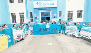 Lambayeque: enfermeros reclaman por falta de pagos y medicamentos