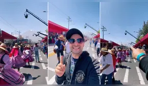 Youtuber español Kevin GG quedó impactado con el corso de Arequipa: “Bienvenido a la Ciudad Blanca”