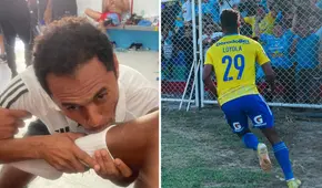 A Carlos Lobatón se le salió el hincha: el curioso festejo con Nilson Loyola por su golazo