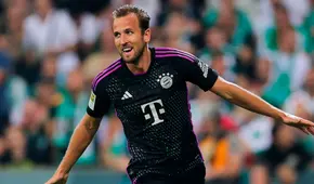 Con gol de Harry Kane, Bayern Múnich goleó 4-0 al Werder Bremen por la Bundesliga