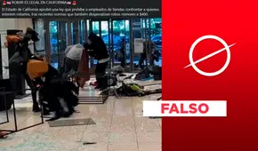 Robar no es legal en California: ley no despenaliza robos menores a 400 dólares