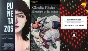 Tres libros, tres autoras Tres libros, tres autoras