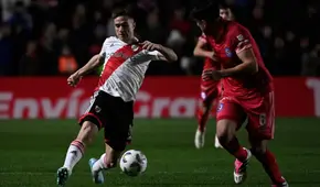 ¡Partidazo! Argentinos Juniors derrotó 3-2 a River Plate en el inicio de la Copa de la Liga Profesional