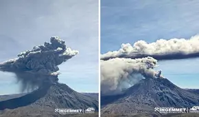 Alerta en el volcán Ubinas: reportan la explosión más fuerte hasta el momento con emisión de cenizas