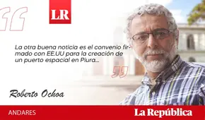 También hay buenas noticias, por Roberto Ochoa