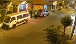 Comas: delincuentes realizan disparos y golpean al chofer para llevarse camioneta Comas: delincuentes realizan disparos y golpean al chofer para llevarse camioneta