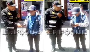 Sereno en Ayacucho persigue a transeúnte para devolverle billetera con S/600: "Buen ejemplo"