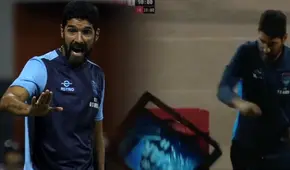 Sebastián Abreu y su 'peculiar' autocrítica tras romper la pantalla del VAR en pleno partido