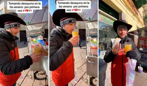 Italiano viaja al Cuzco y queda fascinado al probar por primera vez quinua caliente: “Muy buena”