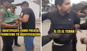 Independencia: policía de civil se enfrenta a serenos tras ser captado libando licor en parque