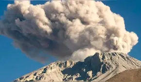Alerta por volcán Ubinas: una serie de explosiones se registraron en las últimas horas