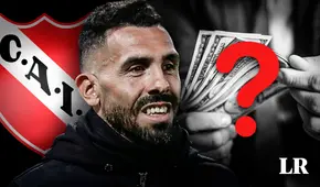 Carlos Tévez reveló que no sabe cuánto dinero ganará en Independiente: "No me interesa la plata"