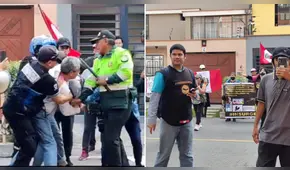 La Resistencia agrede a vecino frente a local de la CNDDHH