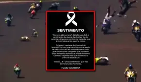 Tragedia en carrera de motos: impactantes imágenes del accidente que dejó 2 pilotos muertos