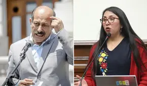 Héctor Valer discrimina y terruquea a Ruth Luque en sesión de Comisión de Ética